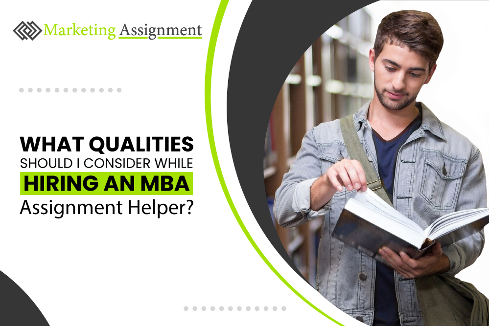 expert MBA assignment help